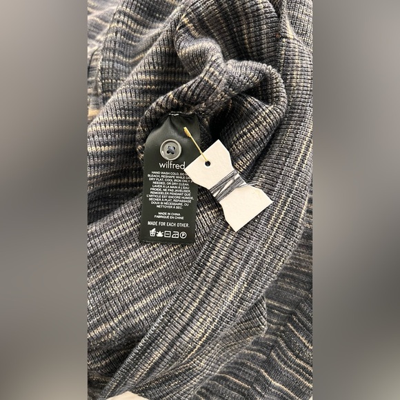 NWOT Wilfred Knit button down collared long sleeve sweater dress size small - Picture 10 of 11